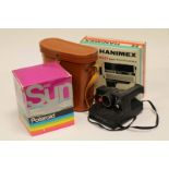 Polaroid Cameras: two examples with a pair of binoculars and other items (a lot)