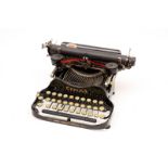 A Corona No.3 Typewriter, by Corona Typewriter Co. Inc Gorton, New York, in maker's case