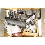 Various Cameras & Accessories: quantity of various cameras and accessories including Exakta Varex