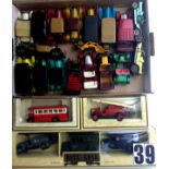 Models of Yesteryear and Days Gone Cars: numerous models, mostly boxed VG-M, the boxes VG