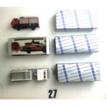 Three Conrad Fire Engines : including  model 5508 and 3191 1:50 scale, and model 1025 1:43 scale (