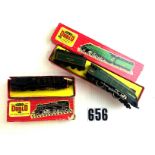 Hornby Dublo 00 Gauge 2-Rail Locomotives: 2218 2-6-4 Tank Locomotive 80033 and 2211 4-6-2 Golden