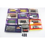 OO Gauge Freight stock by Dapol Bachmann and Hornby: eight assorted wagons by Dapol including SR