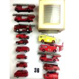 Dinky Toys and Dinky SuperToys Fire Vehicles: including Streamline Fire Engine 250, 'Bedford