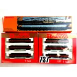 Arnold Rivarossi N Scale Three-Coach Sets: comprising The Alton Limited and Gulf Mobile & Ohio,