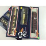 Bachmann OO Gauge Coaching stock: comprising BR Mk 1 coaches in WR brown/cream livery (6),
