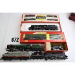 Triang and Hornby OO Gauge Locomotives: comprising R259S 'Britannia' and R859 'Black Five', both