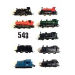 OO Gauge tank locomotives by various makers: including Hornby LT Pannier tank L90, similar GWR 8751,