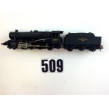 Hornby Dublo OO Gauge 2-Rail 8F Class Locomotive and Tender; in BR black, no. 48073, unboxed, F-G