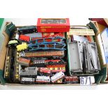 OO Gauge rolling stock and scenic items by Hornby (Margate) Wrenn and others: all unboxed, including