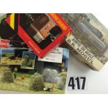 A Collection of OO Gauge kits and scenic accessories by various makers: including unbuilt Airfix '