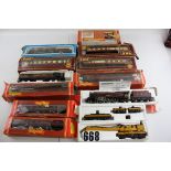 OO Gauge steam locomotives and rolling stock by various makers: comprising Hornby tender-drive LMS