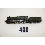 Kit-Built OO Gauge Locomotive 'King William III': in GWR lined green as no 6007, made to a good