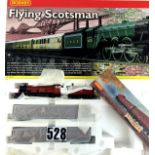 Hornby OO Gauge 'Flying Scotsman' Electric Train Set; in box, incomplete, having only the loco,