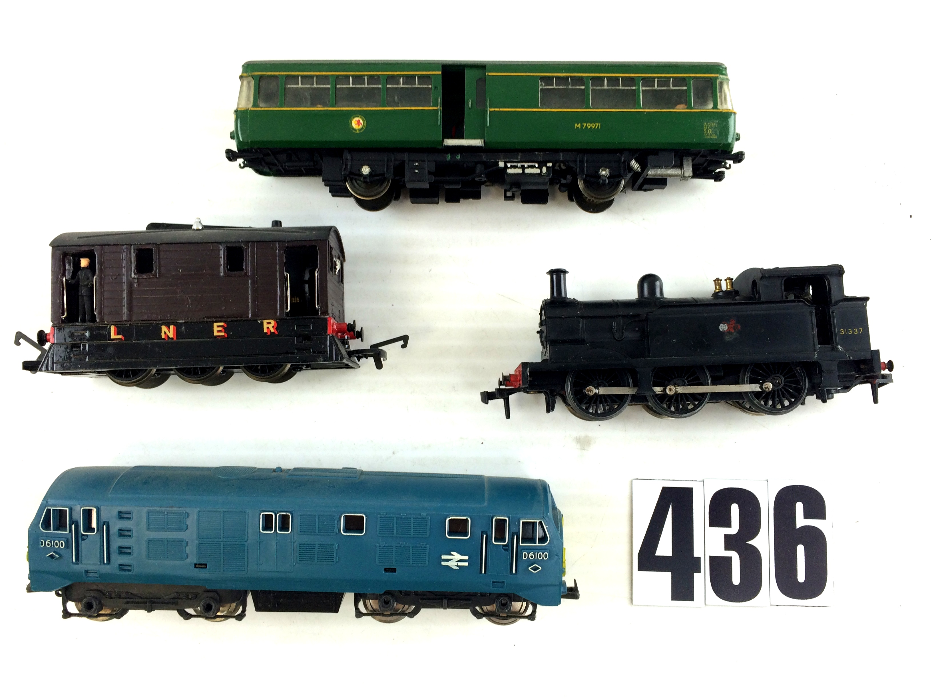 Assorted OO gauge locomotives by various makers: comprising a Hornby-Dublo R1 in BR black with