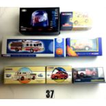 Corgi Boxed Fire Vehicles: including models from various series including 'nine double nine', '