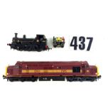 OO Gauge locomotives by Bachmann and Kernow MRCentre: comprising a Bachmann class 37, in EWS