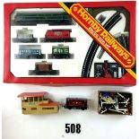 Hornby Railways OO Gauge A1A-A1A Electric Train Set; complete, in original box, G, box F, together