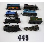 Smaller OO Gauge Steam and Diesel locomotives by various makers: including Diesel Shunter 08201,