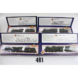 Bachmann OO Gauge Locomotives: comprising 31-153 'Silver Jubilee' and 31-106 Std class 4 75069, both