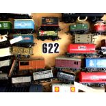 Tri-ang and Hornby 00 Gauge Wagons : including Tankers, Container trucks, Private Owners open