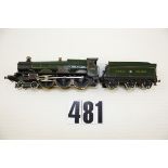 Kit-Built OO Gauge Locomotive 'Lode Star': in GWR lined green as no 4003, made to a very good