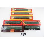 Hornby OO Gauge Southern Railway Coaching Stock: comprising six SR corridor coaches, three of