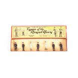 Britains set 1911 Naval Officers in Types of the Royal Navy box, VG in G box, 3 figures with very