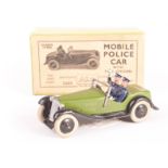 Britains boxed Mobile Police Car 1413,  VG, paint loss to driver, box VG, minor wear only,