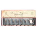 Britains set 216 Argentine Infantry, pre WW2 version still slotted in Types of the Argentine Army