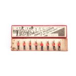 Britains set 1601 The Leicestershire Regiment in Famous Regiments box, VG in G box, 2 figures with