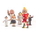 Sacul large size Andy Pandy and Loubelou, large Hank & Silver King, small size Andy Pandy,