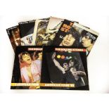 Rolling Stones: eight original  programmes: 1982 UK Tour, America and Europe Tours 1981, Tour Of