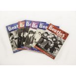 The Beatles: Fifty eight issues of the Beatles Monthly Magazine, various conditions