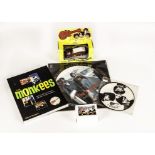 The Monkees: mixed collection of collectables from 1980s to present including two picture discs