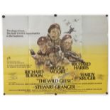 Wild Geese: Original UK quad poster for the 1978 film, folded and in excellent condition