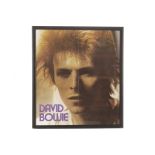 David Bowie: mixed collection including Tin Machin: original concert programme, album, picture disc,