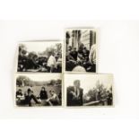 The Beatles: four original 3.5"x5" snap shot silver prints on Ilford paper circa 1965, images