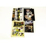 Police, Madness Memorabilia: Eleven Madness - Nutty Boys fan magazines, 1981-86, plus approx. twenty