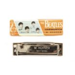 The Beatles: Original Hohner harmonica in box (NEMS, Circa 1964), Hohner took a regular harmonica