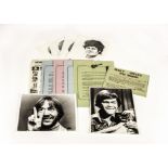 The Monkees: small collection of related ephemera, Davy Jones Pic Book order form, four prints of