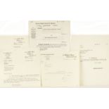 The Beatles: a small collection of related ephemera 1968-71: quantity of documents, some relating to