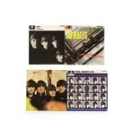 The Beatles: four albums original issues Please Please Me, With The Beatles, A Hard Days Night and