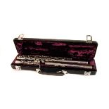 Flute: A cased Buffet flute, no.659668