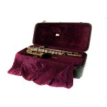 Saxophone: Corton tenor serial number No 165615 in very good condition comes with case and stand (