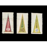 Tobacco silksCanadian, City Pennants with City Arms, 10 different silks including Sault Ste.