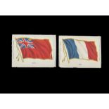 Tobacco silksATC, National Flags (ref S31, 3a), 120mm x 155mm, inscribed 'Piccadilly Little Cigars',