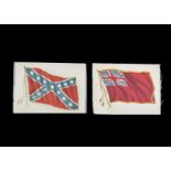 Tobacco silksATC, National Flags (ref S31, 3f) 120mm x 165mm, Anon, some backs rubber stamped '