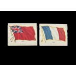 Tobacco silksATC, National Flags (ref S31, 3b) 120mm x 155mm, inscribed 'Nebo Cigarettes' 6 silks,