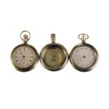 An early 20th century Canadian open faced ‘Silveroid’ pocket watch retailed by The T. Eaton Co.